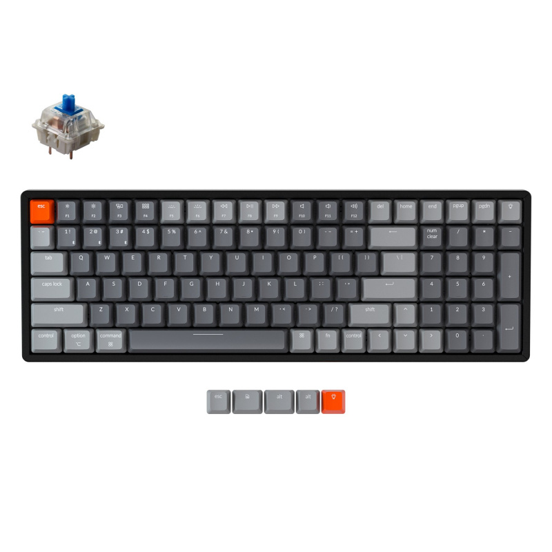 [優惠碼即減高達$400] Keychron K4 RGB彩光藍牙無線機械鍵盤 [Version.2]【父親節精選】
