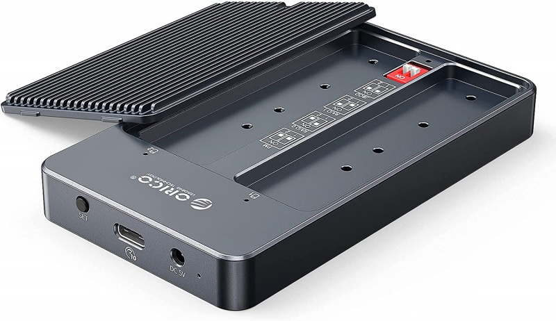 ORICO USB 3.1 Gen.2 雙盤位 Dual-bay M.2 NGFF SATA SSD 外置盒 With Raid [M2N210-RC3]