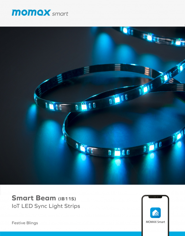 Momax Smart Beam IoT 智能影音同步燈帶 [IB11]