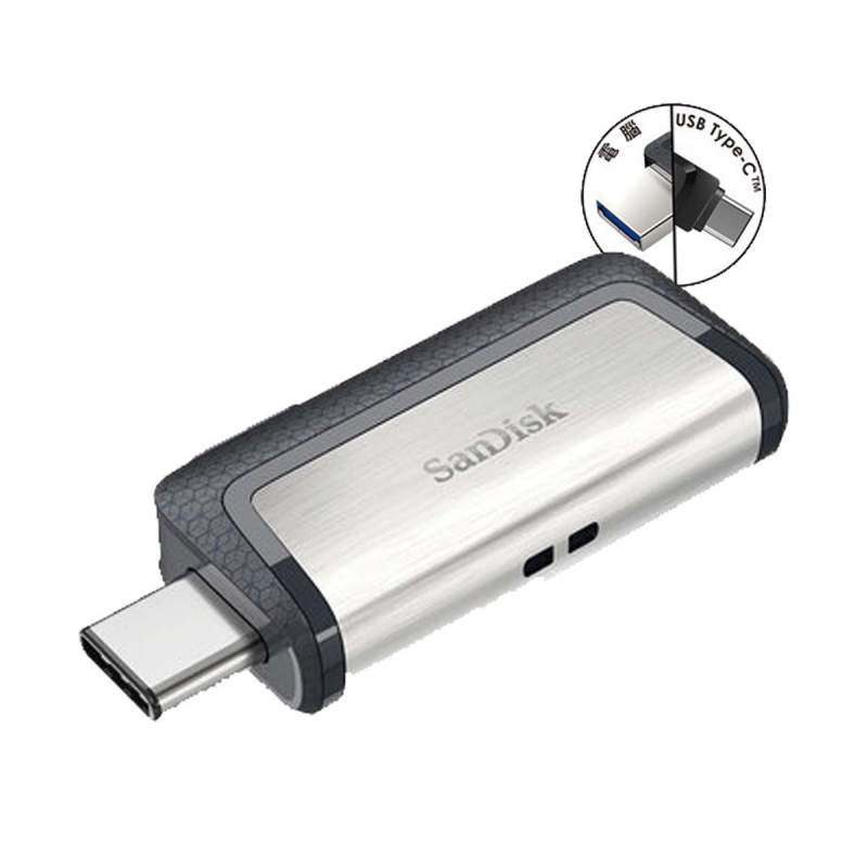 SanDisk - Ultra Dual 256GB USB Type-C 雙用手指- COENRICH