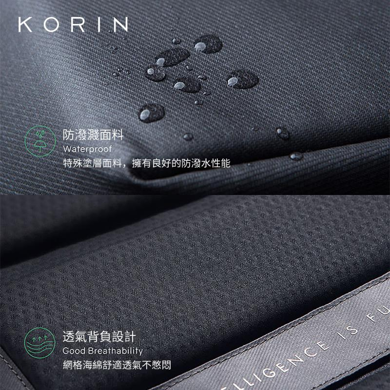 Korin Design HiPack 隱藏式鎖扣機密背包