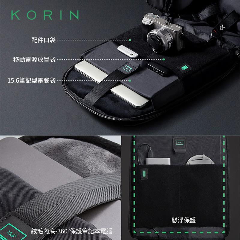 Korin Design HiPack 隱藏式鎖扣機密背包