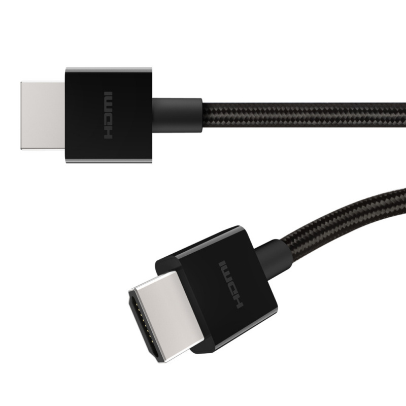 belkin 4K 超高速HDMI 2.1 編織線纜 (支援Sony PlayStation 5（PS5）與Microsoft Xbox Series  X) - Vertex 恆進科技