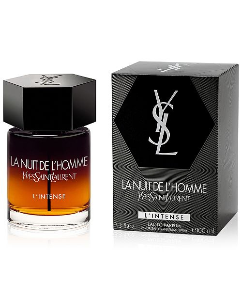 Yves Saint Laurent La Nuit De L'Homme L'Intense Eau De Parfum 100mL 男士香水-  PERFUME STATION