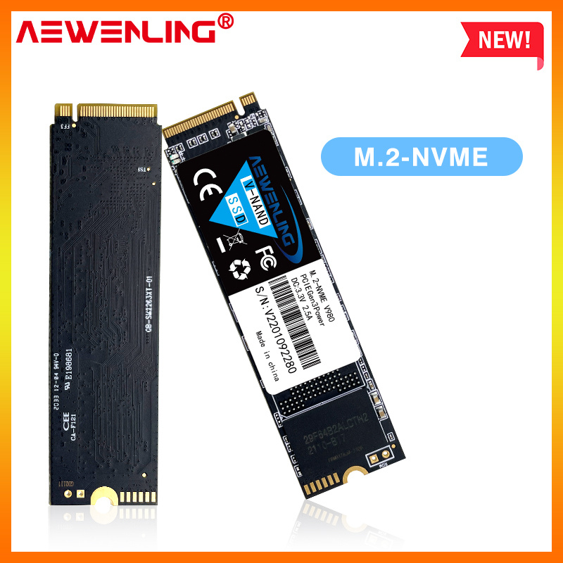 AEWENLING M.2 SSD M2 256gb PCIe NVME 128GB 512GB 1TB Solid State Disk 2280  Internal Hard Drive HDD for - 幻維電腦匯