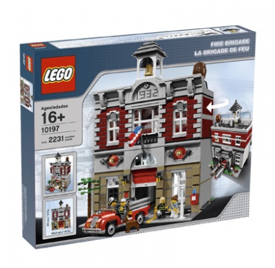 LEGO Modular Houses Fire Brigade (10197) 價錢、規格及用家意見- 香港格價網Price.com.hk