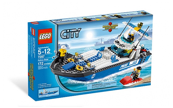 LEGO City Police Boat (7287) 價錢、規格及用家意見- 香港格價網Price.com.hk