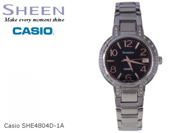 Casio SHEEN SHE-4804D-1A 價錢、規格及用家意見- 香港格價網Price.com.hk