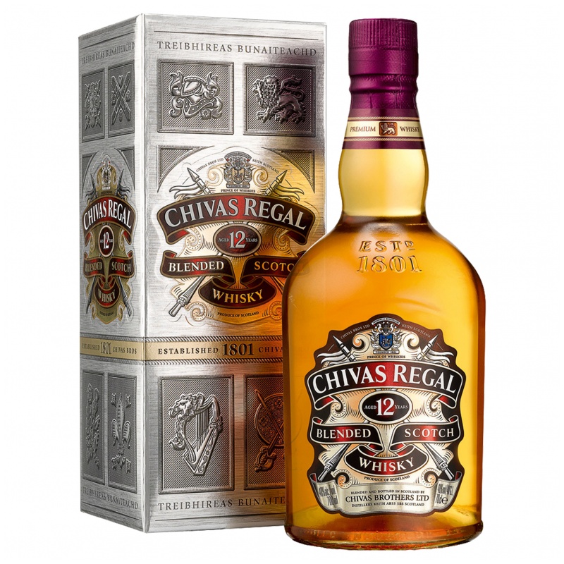 Chivas Regal 12 Years Old Blended Scotch Whisky 價錢、規格及用家意見- 香港格價網Price .com.hk