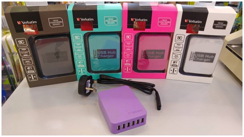 Verbatim 6 Ports USB Charger 價錢、規格及用家意見- 香港格價網Price.com.hk