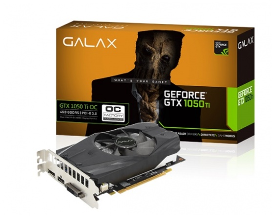 GALAX GTX1050TI OC 4GB GDDR5 價錢、規格及用家意見- 香港格價網Price.com.hk