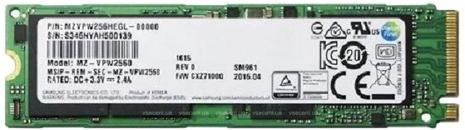 Samsung 三星SM961 M.2 PCIe NVMe SSD 256GB (MZVPV256HEGL) 價錢、規格及用家意見-  香港格價網Price.com.hk