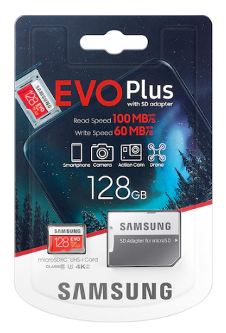 Samsung 三星U3 MicroSDXC EVO Plus 128GB with Adapter [R:100 W:60] 價錢、規格及用家意見-  香港格價網Price.com.hk