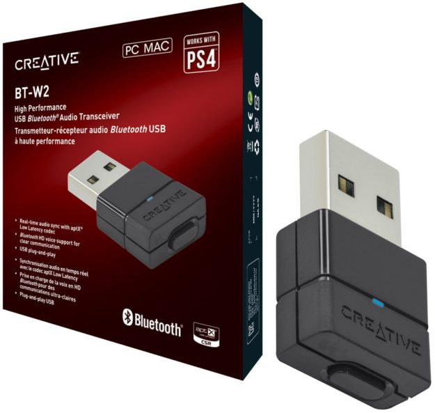 Creative BT-W2 USB Bluetooth Audio Transceiver 藍牙音效轉發器價錢、規格及用家意見-  香港格價網Price.com.hk
