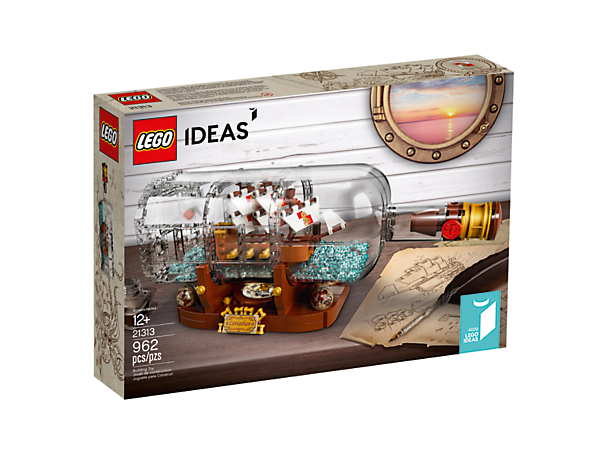 LEGO Ship in a Bottle (21313) 價錢、規格及用家意見- 香港格價網Price.com.hk