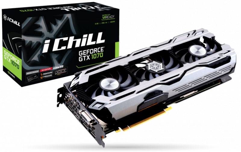 Inno3D GeForce iChill GTX 1070 X3 價錢、規格及用家意見- 香港格價網Price.com.hk