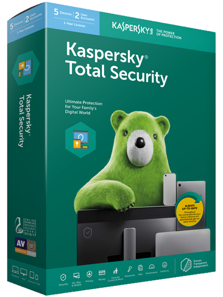 Kaspersky Total Security 2019 - 1用戶2年下載版(Windows / Mac / Android)  價錢、規格及用家意見- 香港格價網Price.com.hk