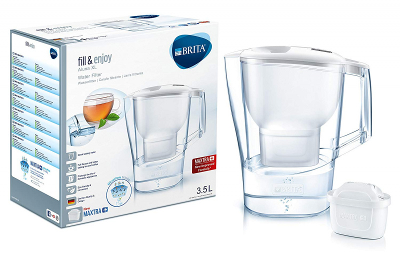 Brita Aluna XL Water Filter Jug and Cartridge 價錢、規格及用家意見- 香港格價網Price.com.hk