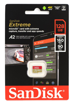 SanDisk Extreme A2 V30 U3 microSDXC UHS-I Card 128GB [R:160 W:90]  價錢、規格及用家意見- 香港格價網Price.com.hk