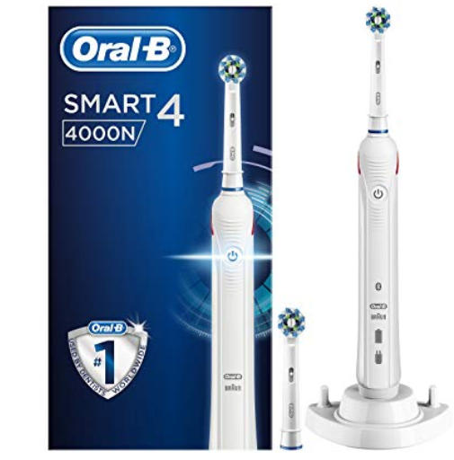 Oral-B Smart 4 4000N 可充電CrossAction電動牙刷價錢、規格及用家意見- 香港格價網Price.com.hk