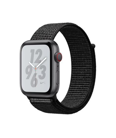 Apple Watch Nike+ Series 4 GPS + 流動網絡，44 毫米太空灰鋁金屬錶殼配黑色Nike 運動手環價錢、規格及用家意見-  香港格價網Price.com.hk