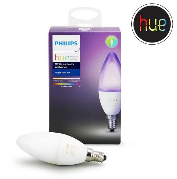 Philips 飛利浦Hue 6W E14 智能燈泡(白光+彩光) 價錢、規格及用家意見- 香港格價網Price.com.hk