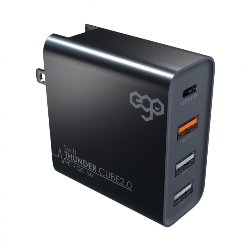 EGO TunderCube 2.0 50W PD3.0 + QC3.0 4輸出旅行充電器價錢、規格及用家意見- 香港格價網Price.com.hk