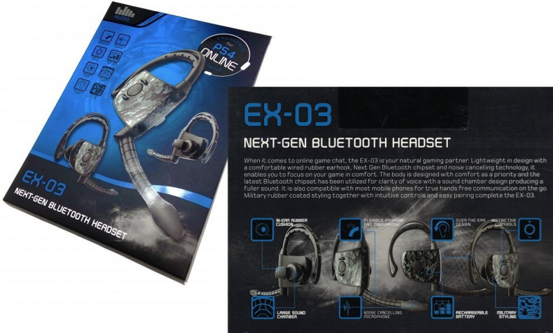 Gioteck EX-03 Bluetooth Headset for PS4 價錢、規格及用家意見- 香港格價網Price.com.hk