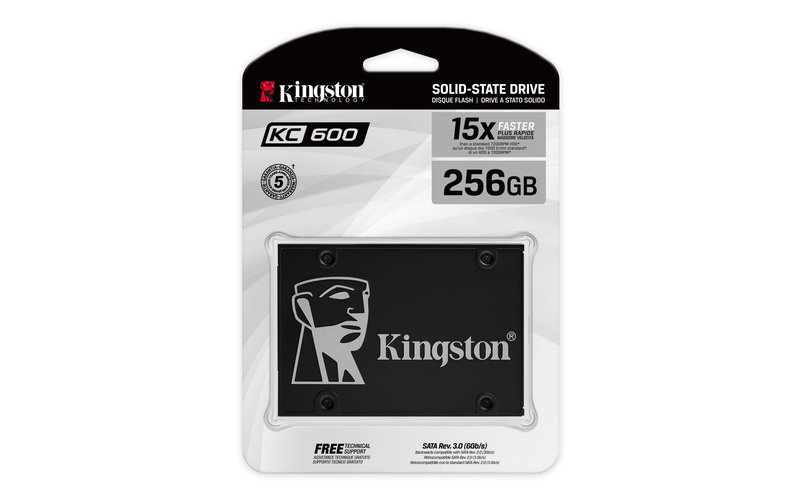 Kingston KC600 SATA3 2.5-inch SSD 256GB (SKC600/256G) 價錢、規格及用家意見-  香港格價網Price.com.hk