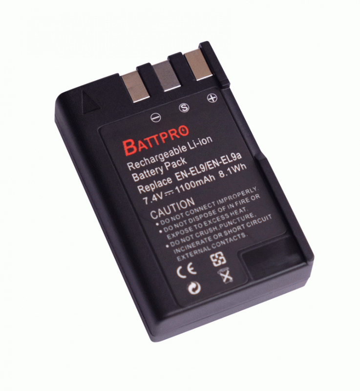 BattPro Nikon EN-EL9/EN-EL9a Rechargeable Li-Ion Battery Pack 價錢、規格及用家意見-  香港格價網Price.com.hk