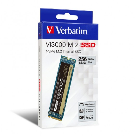 Verbatim Vi3000 NVMe M.2 Internal SSD 256GB (66383) 價錢、規格及用家意見-  香港格價網Price.com.hk