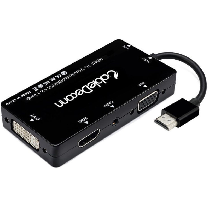 CableDeconn HDMI 轉HDMI/VGA/DVI/3.5mm 轉換器D0407 價錢、規格及用家意見- 香港格價網Price.com.hk