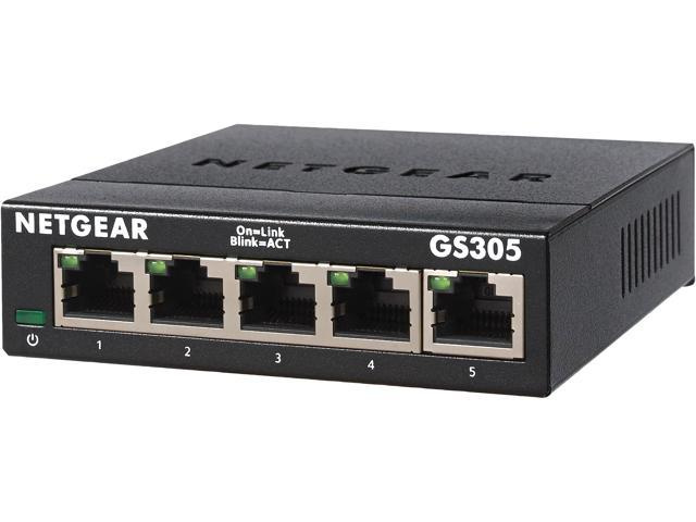 Netgear 5-Port Gigabit Ethernet Unmanaged Switch GS305 價錢、規格及用家意見-  香港格價網Price.com.hk
