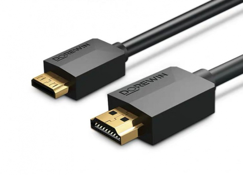 Dorewin Mini HDMI to HDMI Cable, Mini HDMI 轉HDMI, 支援4K/60Hz, HDMI 2.0, HDR,  18Gbps MHD0015 價錢、規格及用家意見- 香港格價網Price.com.hk