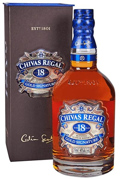 chivas regal 18 years old gold signature blended scotch whisky