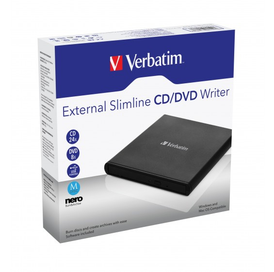 Verbatim External Slimline USB CD/DVD Writer 價錢、規格及用家意見- 香港格價網Price.com.hk
