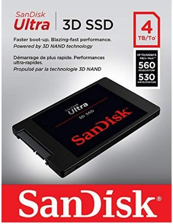 SanDisk Ultra 3D SATA III 2.5-inch SSD 4TB (SDSSDH3-4T00) 價錢、規格及用家意見-  香港格價網Price.com.hk