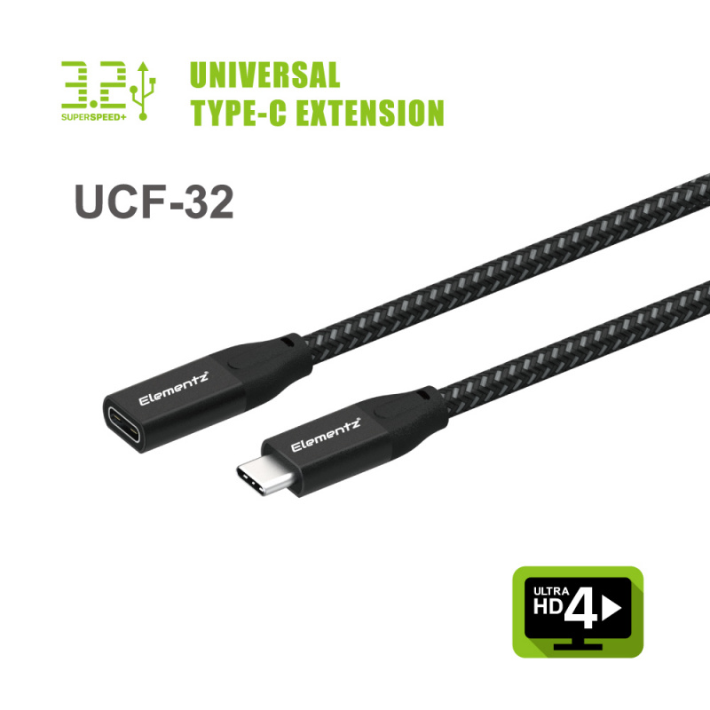 Elementz USB 3.2 Gen 2 Universal Type-C Extension Cable UCF-32 價錢、規格及用家意見-  香港格價網Price.com.hk