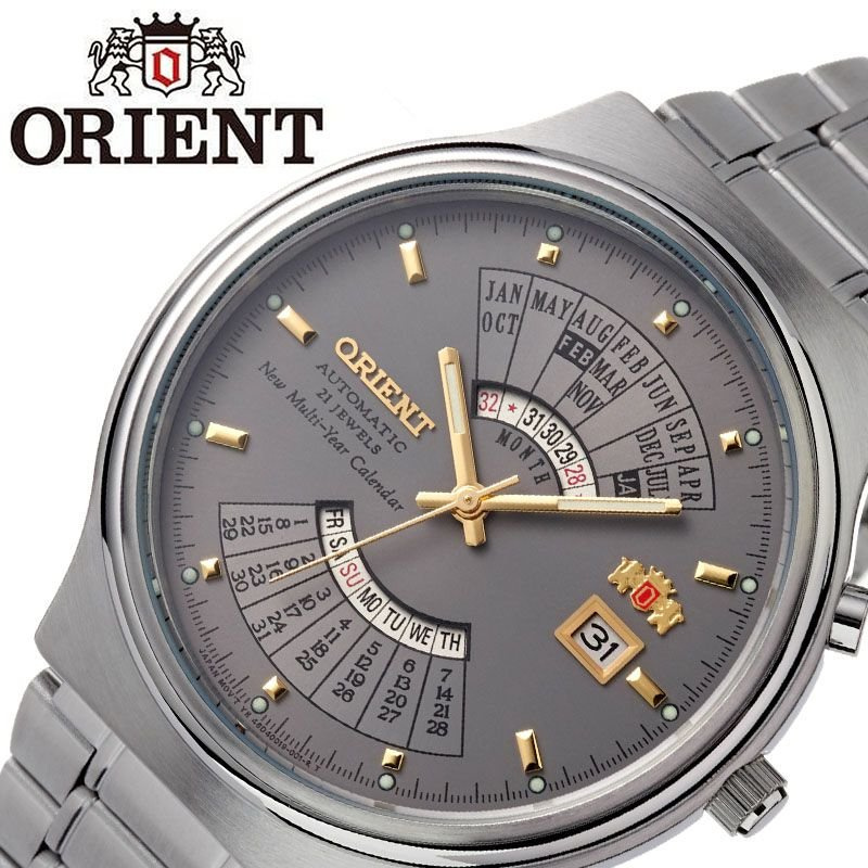 Orient Multi Year Perpetual Automatic Grey Dial Watch FEU00002KW  價錢、規格及用家意見- 香港格價網Price.com.hk