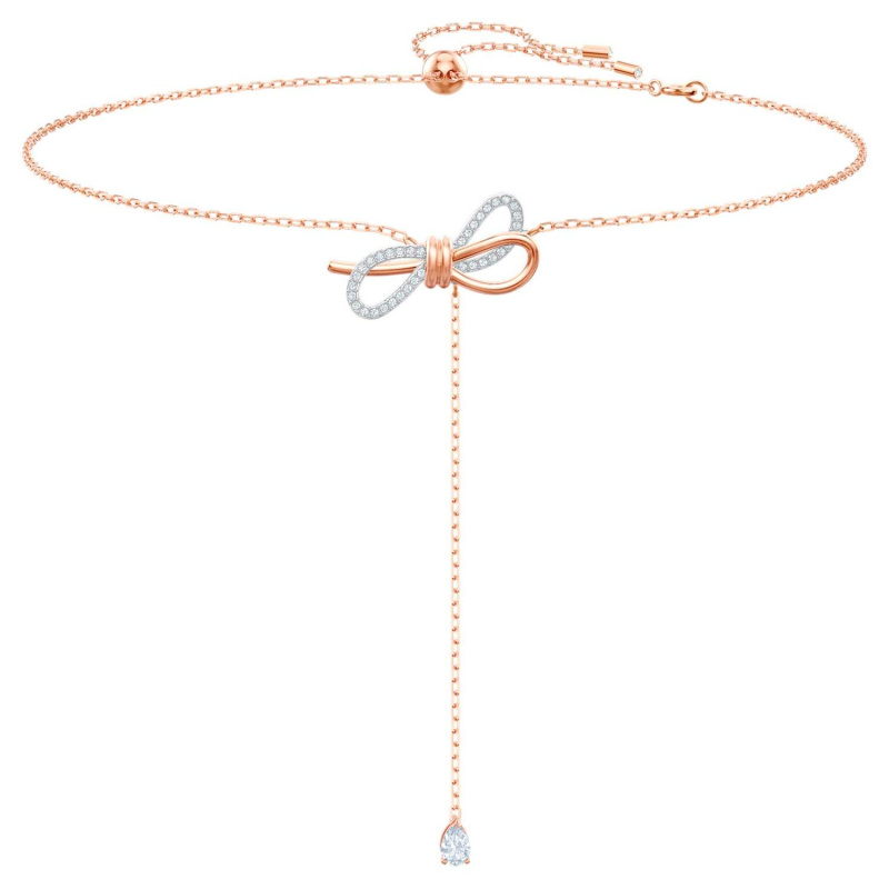 Swarovski Lifelong Bow Y necklace 項鍊5447082 價錢、規格及用家意見- 香港格價網Price.com.hk