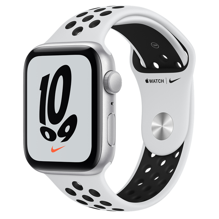 Apple Watch Nike SE (GPS) 44毫米銀色鋁金屬錶殼配Nike運動錶帶價錢、規格及用家意見- 香港格價網Price.com.hk