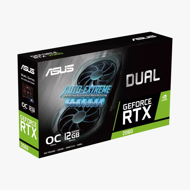 ASUS Dual GeForce RTX 2060 EVO OC Edition 12GB GDDR6 (DUAL-RTX2060-O12G-EVO)  價錢、規格及用家意見- 香港格價網Price.com.hk