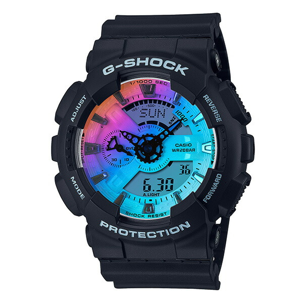 Casio G Shock 虹彩色錶面手錶ga 110sr 1a 價錢 規格及用家意見 香港格價網price Com Hk