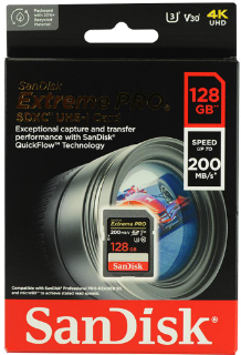 SanDisk Extreme PRO V30 U3 C10 SDXC UHS-I Card 128GB [R:200 W:90]  價錢、規格及用家意見- 香港格價網Price.com.hk