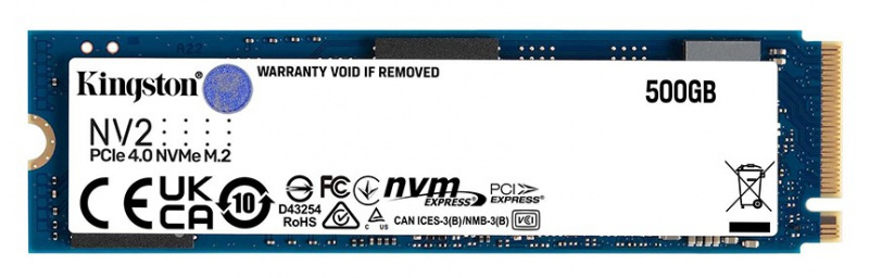 Kingston NV2 PCIe 4.0 NVMe M.2 SSD 500GB (SNV2S/500G) 價錢、規格及用家意見-  香港格價網Price.com.hk